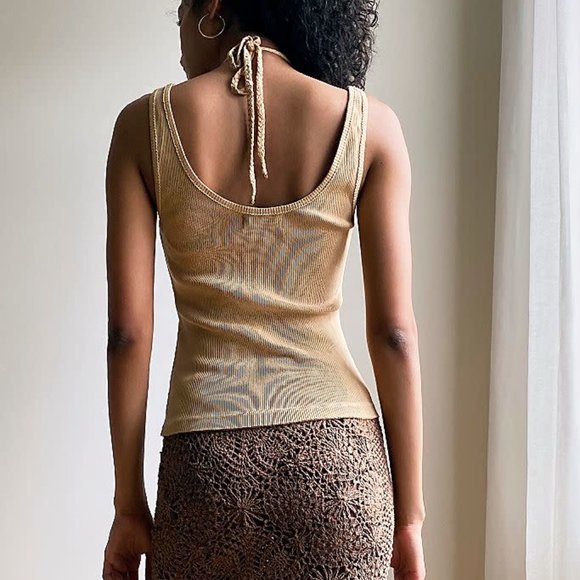 Free People Cream Tank Top - Picture 9 of 9